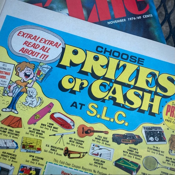 Vintage Boys Life magazine lot 1975 1976 - Picture 13 of 16